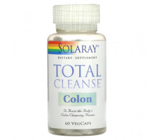 Для пищеварительной системы Solaray, Total Cleanse Colon, 60 растительных капсул