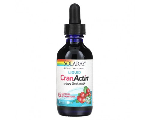 Фрукты и ягоды Solaray, Liquid CranActin, 59 мл (2 жидк. Унции) Фрукты и ягоды Solaray, Liquid CranActin, 59 мл (2 жидк. Унции)