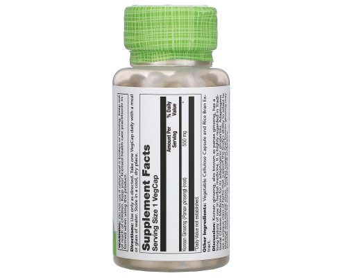 Solaray, Korean Ginseng, 550 mg, 100 VegCaps Solaray, Korean Ginseng, 550 mg, 100 VegCaps