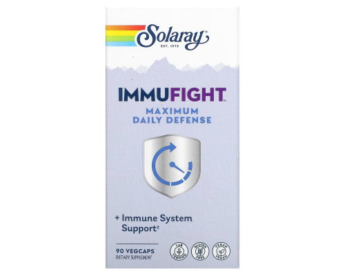 Solaray, ImmuFight, Maximum Daily Defense, 90 VegCaps Solaray, ImmuFight, Maximum Daily Defense, 90 VegCaps