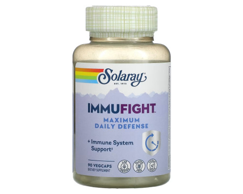 Solaray, ImmuFight, Maximum Daily Defense, 90 VegCaps Solaray, ImmuFight, Maximum Daily Defense, 90 VegCaps