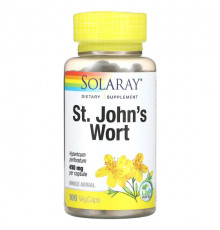 Для нервной системы St. John's Wort, 450 mg, 100 VegCaps