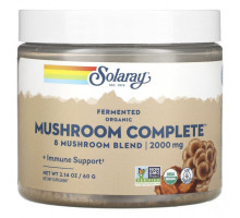 Грибы Organic Fermented Mushroom Complete, 2,000 mg, 2.14 oz (60 g)