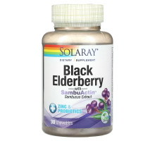 Solaray, Black Elderberry with SambuActin, 30 Chewables