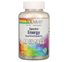 Solaray, Spectro Energy Multivitamin, 120 Veggie Caps