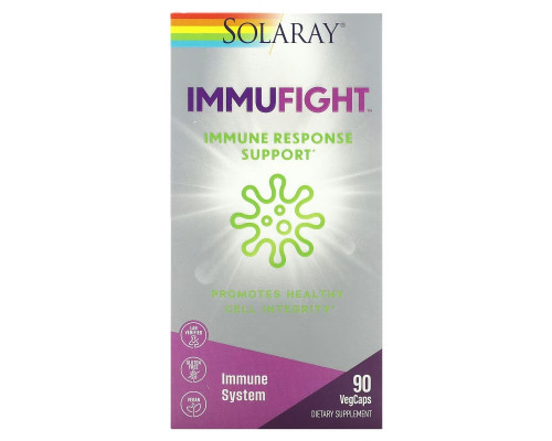Solaray, ImmuFight, Immune Response Support, 90 VegCaps Solaray, ImmuFight, Immune Response Support, 90 VegCaps