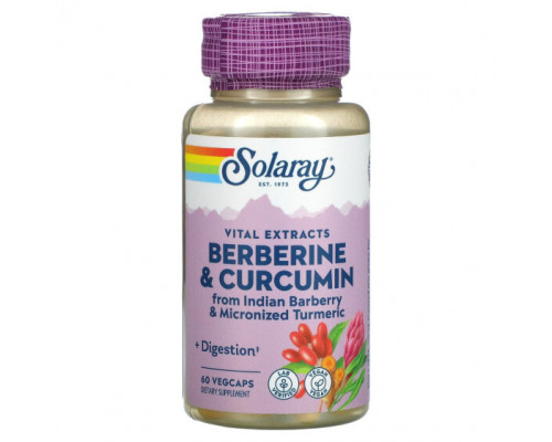 Фрукты и ягоды Berberine & Curcumin, 60 VegCaps Фрукты и ягоды Berberine & Curcumin, 60 VegCaps