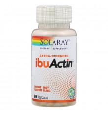 Solaray, Extra-Strength IbuActin, 60 VegCaps