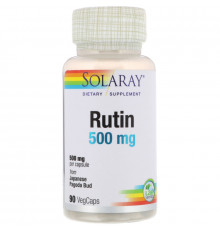 Solaray, Rutin, 500 mg , 90 VegCaps