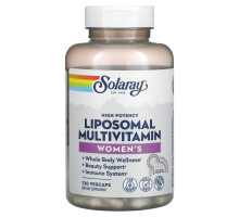 Solaray, High Potency Women's Liposomal Multivitamin, 120 VegCaps