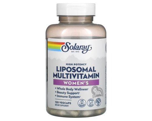 Solaray, High Potency Women's Liposomal Multivitamin, 120 VegCaps Solaray, High Potency Women's Liposomal Multivitamin, 120 VegCaps