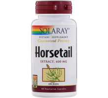 Solaray, Horsetail Extract, 400 mg, 60 Vegetarian Capsules