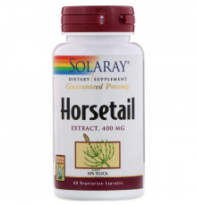 Solaray, Horsetail Extract, 400 mg, 60 Vegetarian Capsules