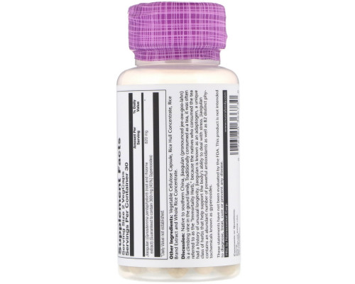 Solaray, Jiaogulan Root Extract, 410 mg, 60 VegCaps Solaray, Jiaogulan Root Extract, 410 mg, 60 VegCaps