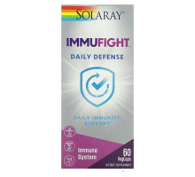 Solaray, ImmuFight, Daily Defense, 60 VegCaps