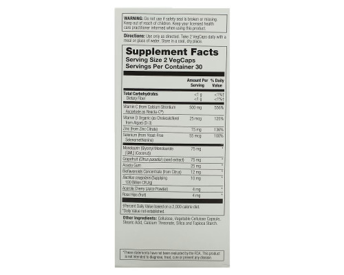 Solaray, ImmuFight, Daily Defense, 60 VegCaps Solaray, ImmuFight, Daily Defense, 60 VegCaps