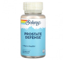 Мужское здоровье Solaray, Prostate Defense`` 90 растительных капсул