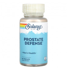 Мужское здоровье Solaray, Prostate Defense`` 90 растительных капсул