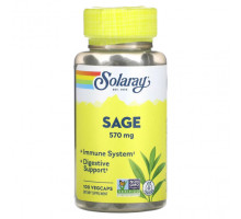 Зелень и зеленые овощи Sage, 285 mg, 100 VegCaps