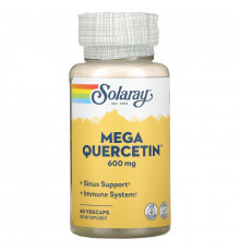 Solaray, Mega Quercetin, 60 Veggie Caps