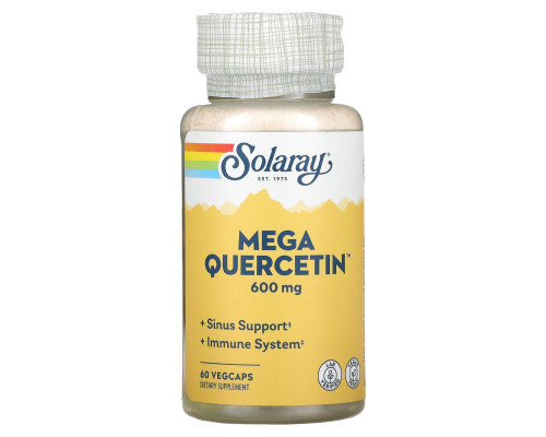 Solaray, Mega Quercetin, 60 Veggie Caps Solaray, Mega Quercetin, 60 Veggie Caps