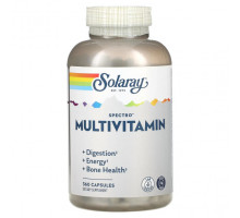 Витаминно-минеральные комплексы Solaray, Spectro Multivitamin, без железа, 360 капсул