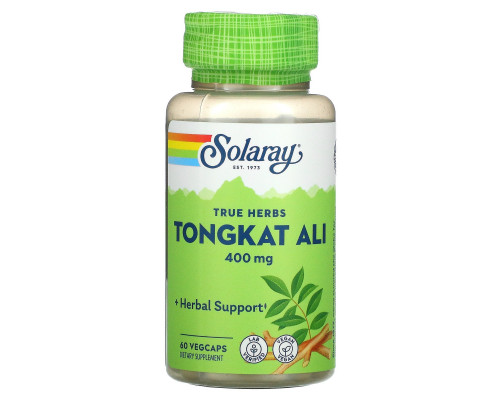 Solaray, Tongkat Ali, 400 mg, 60 VegCaps Solaray, Tongkat Ali, 400 mg, 60 VegCaps
