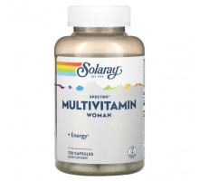 Витаминно-минеральные комплексы Solaray, Spectro Multivitamin, для женщин, 120 капсул
