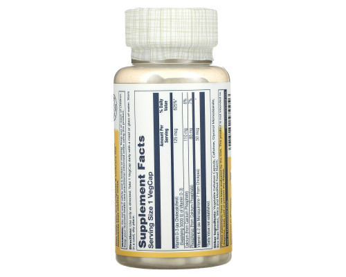 Solaray, Soy-Free Vitamin D-3 + K-2, 120 VegCaps Solaray, Soy-Free Vitamin D-3 + K-2, 120 VegCaps