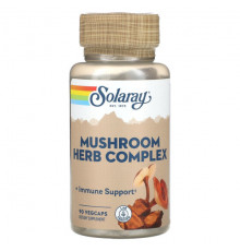Грибы Mushroom Herb Complex, 90 VegCaps