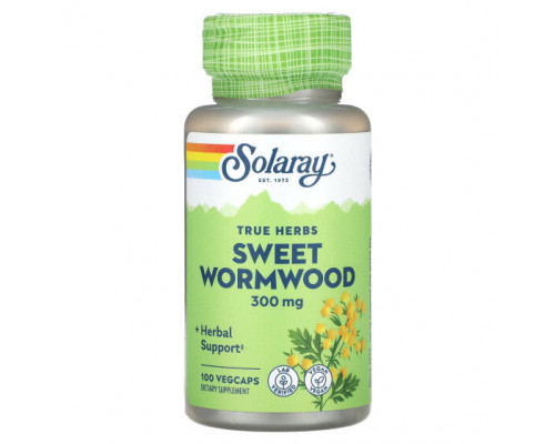 Для пищеварительной системы Sweet Wormwood, 300 mg, 100 VegCaps Для пищеварительной системы Sweet Wormwood, 300 mg, 100 VegCaps
