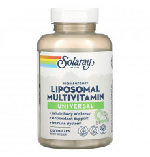 Solaray, Liposomal Multivitamin, Universal, 120 VegCaps