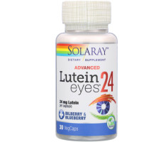 Solaray, Lutein Eyes 24 Advanced, 24 mg, 30 VegCaps