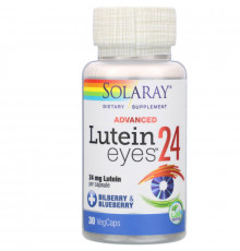 Solaray, Lutein Eyes 24 Advanced, 24 mg, 30 VegCaps