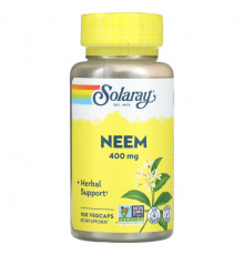 Аюрведа Neem, 400 mg, 100 VegCaps