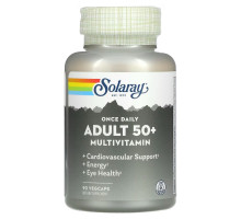 Solaray, Once Daily, Adult 50+ Multivitamin, 90 VegCaps