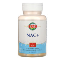 KAL, NAC+, 60 Tablets