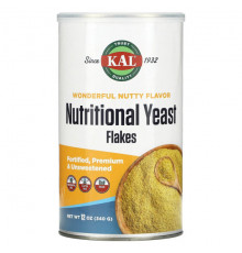 Дрожжи Nutritional, Yeast Flakes, Wonderful Nutty, 12 oz (340 g)