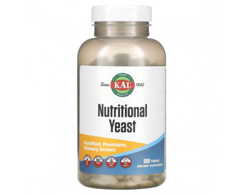 Дрожжи Nutritional Yeast, 500 Tablets Дрожжи Nutritional Yeast, 500 Tablets