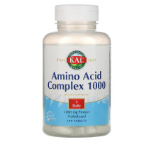 KAL, Amino Acid Complex 1000, 1000 mg, 100 Tablets