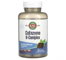 Витамины группы B Coenzyme B-Complex, Cocoa Mint, 60 Chewables
