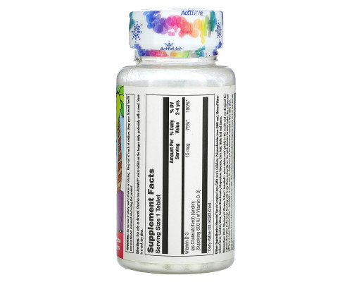 KAL, Vitamin D-Rex, Watermelon, 600 IU, 120 Micro Tablets KAL, Vitamin D-Rex, Watermelon, 600 IU, 120 Micro Tablets