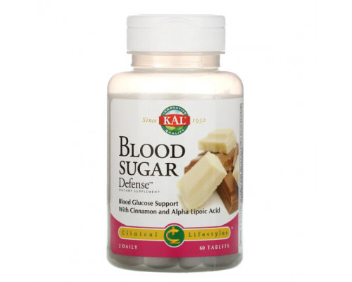 Для сердца и сосудов Blood Sugar Defense, 60 Tablets Для сердца и сосудов Blood Sugar Defense, 60 Tablets
