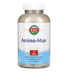 Витаминно-минеральные комплексы KAL, Amino-Max, 250 Tablets