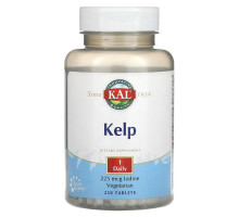 KAL, Kelp, 250 Tablets