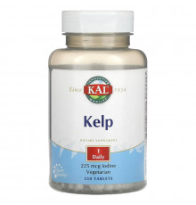 KAL, Kelp, 250 Tablets
