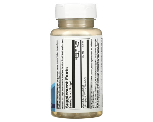 KAL, Ultra D-3, 250 mcg (10,000 IU), 90 Softgels KAL, Ultra D-3, 250 mcg (10,000 IU), 90 Softgels
