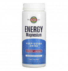 KAL, Energy Magnesium, Keep-Going Drink, Raspberry Lemonade, 14.3 oz (405 g)