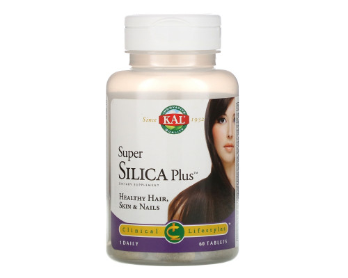 KAL, Super Silica Plus, 60 Tablets KAL, Super Silica Plus, 60 Tablets