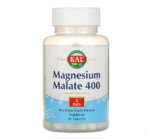KAL, Magnesium Malate, 90 Tablets